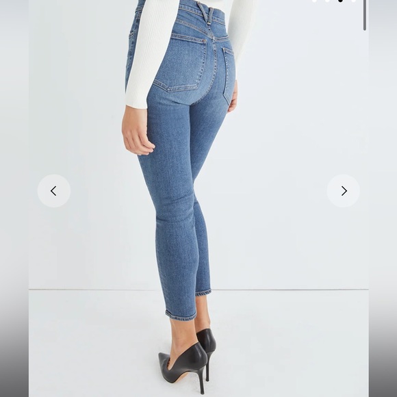 COPY - Veronica Beard Debbie Skinny high rise jeans - Picture 2 of 11